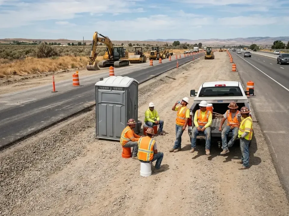 highway-road-construction-crew-007 — frequently asked questions, Porta Potty and Restroom Rentals in Hartsville, SC